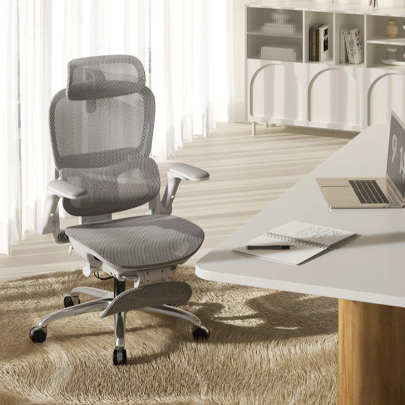 Pc Gaming Chair - Chaise de Bureau ergonomique, repose-pieds d'ordinateur,