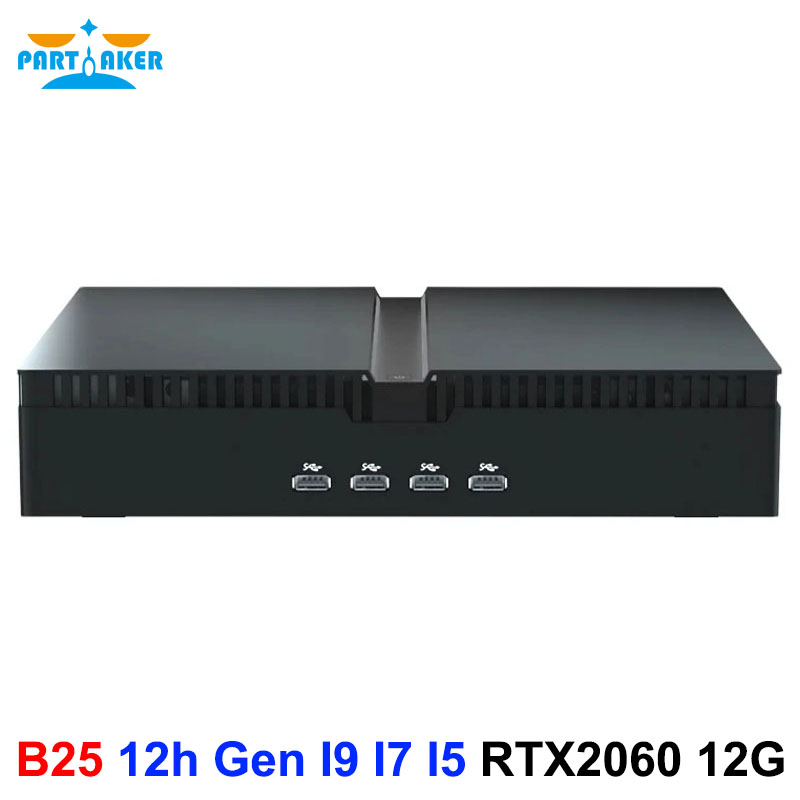 Pc Gaming Rtx 3060 - Part-parleur 12e génération Mini hôte Gamer
