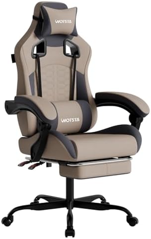 Pc Gaming Chair - Chaise de jeu avec massage, chaise