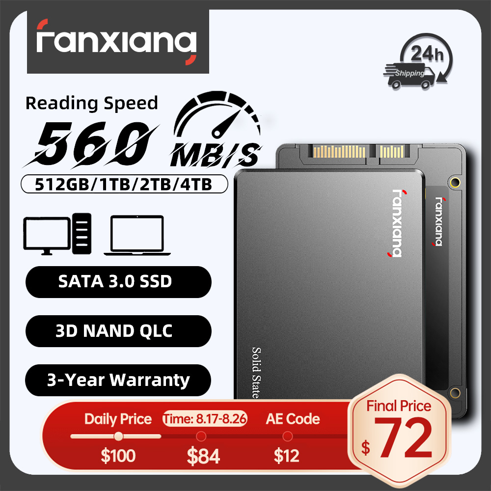 Samsung Ssd Evo 870 - Disque SSD interne Fanxiang S101Q 2,5
