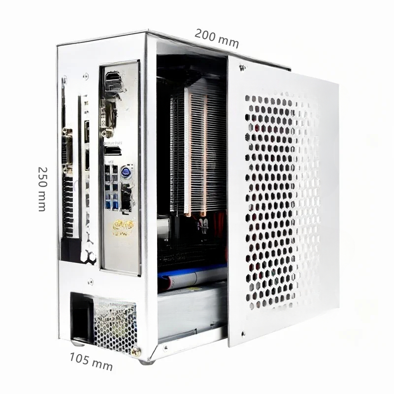 Pc Gaming Rtx 3060 - Boîtier S3 ITX en aluminium, 5