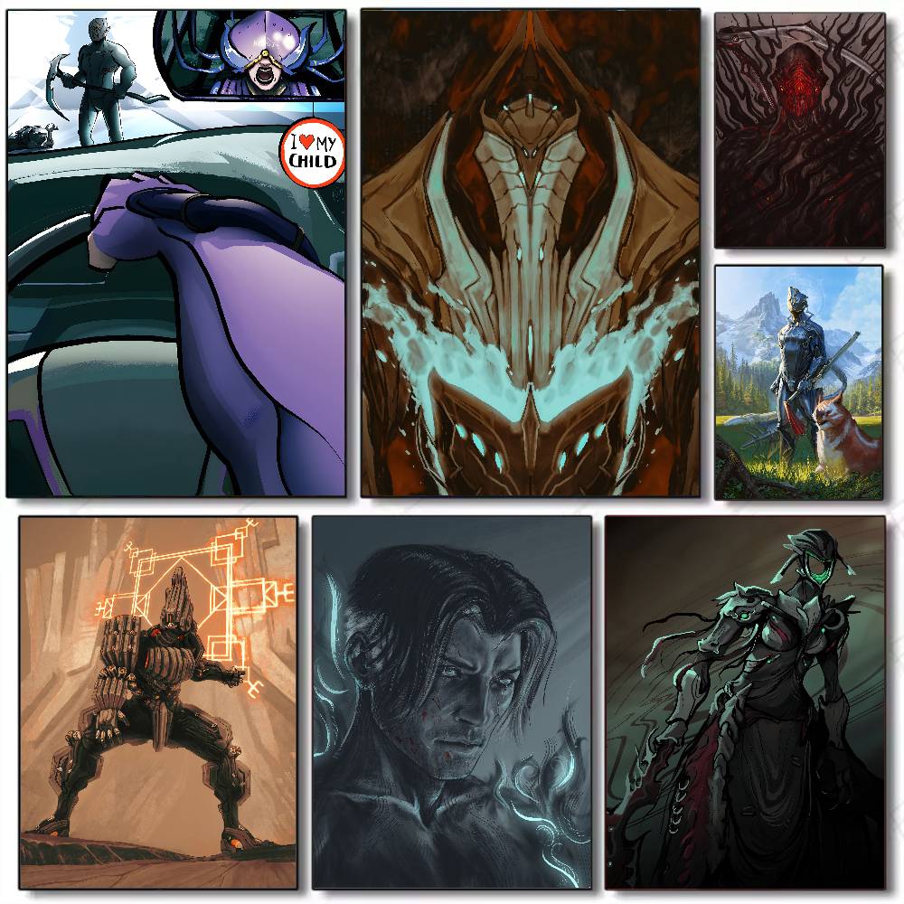 Pc Gaming Quotes - Affiche de jeu vidéo FPS Warframe