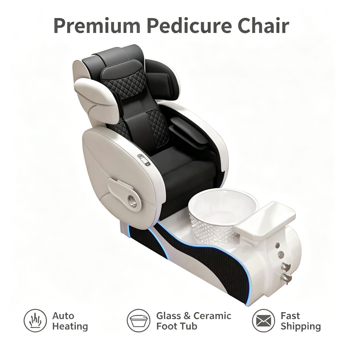 Pc Gaming Chair - Chaise de pédicure de style gaming