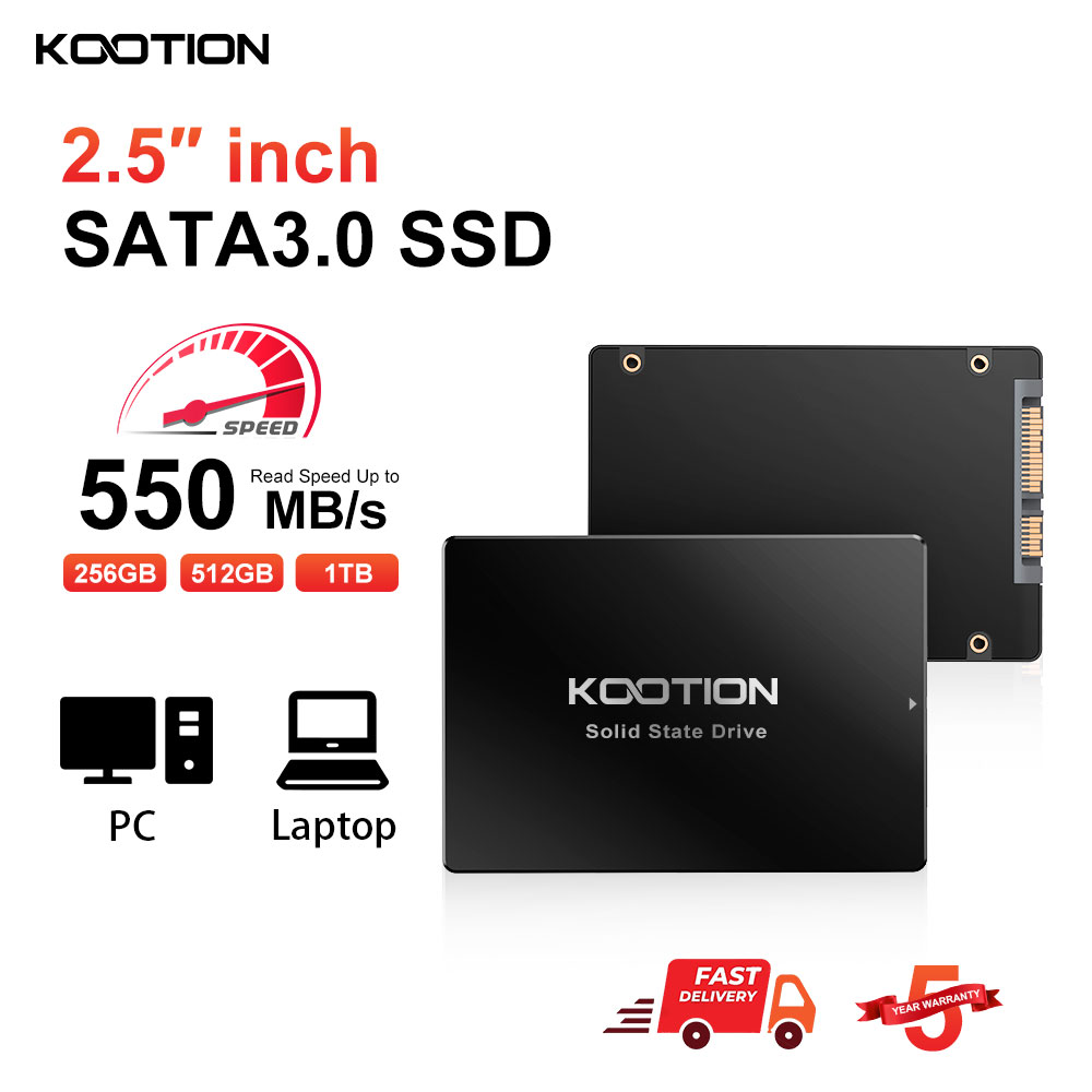KOOTION SATA3 disque SSD 2.5 p - Samsung Ssd Evo 870 avis et prix