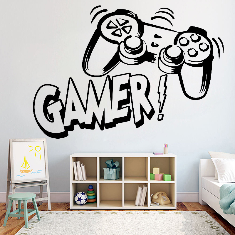 Autocollant mural pour chambre - Pc Gaming Quotes avis et prix
