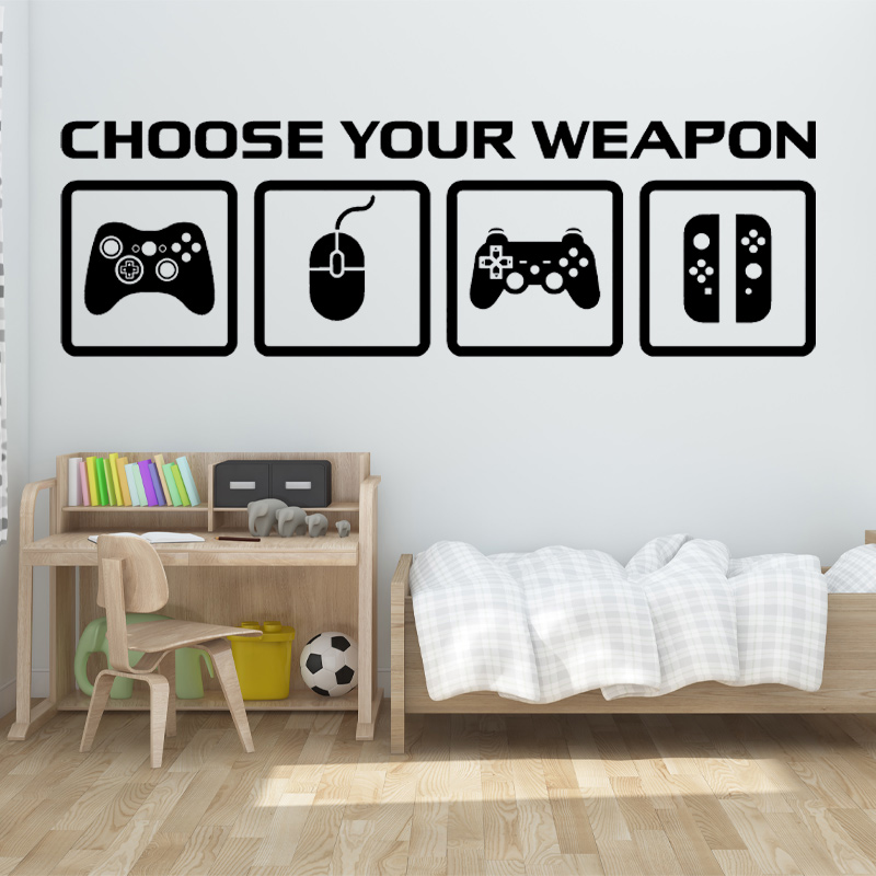 Décor de jeu vidéo, autocollan - Pc Gaming Quotes avis et prix