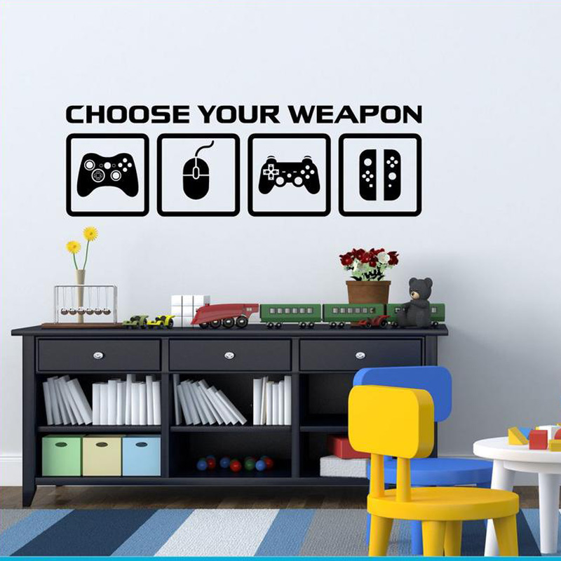 Décor de jeu vidéo, autocollan - Pc Gaming Quotes avis et prix