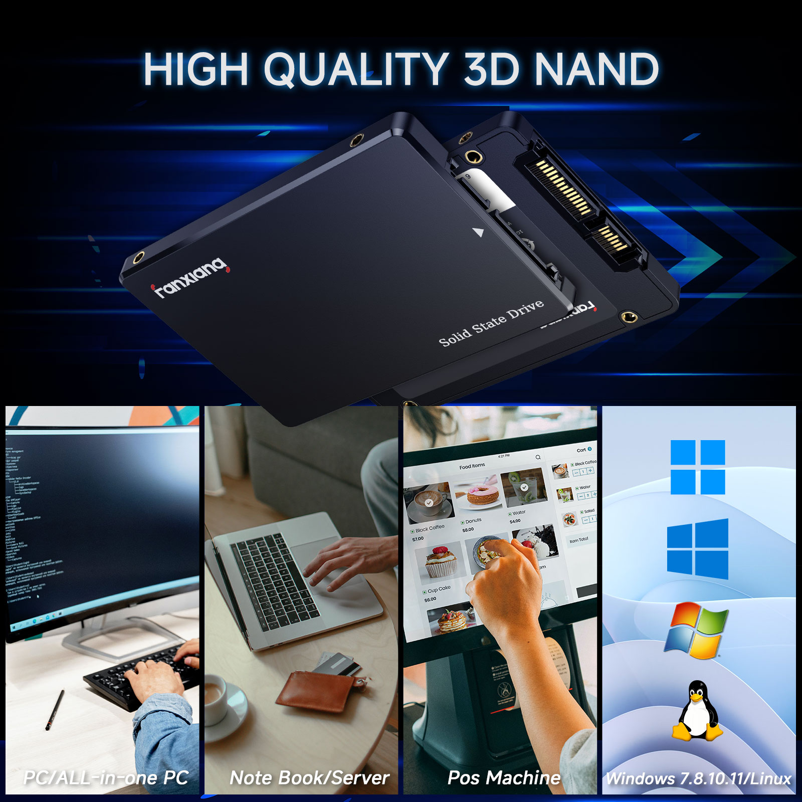 Disque SSD interne Fanxiang S1 - Samsung Ssd Evo 870 avis et prix
