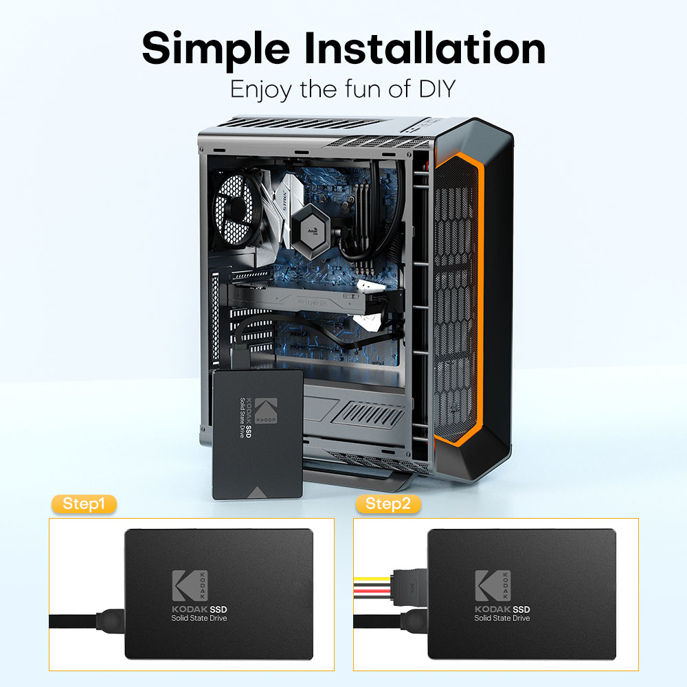 Kodak SSD Sata 2.5 pouces disq - Samsung Ssd Evo 870 avis et prix