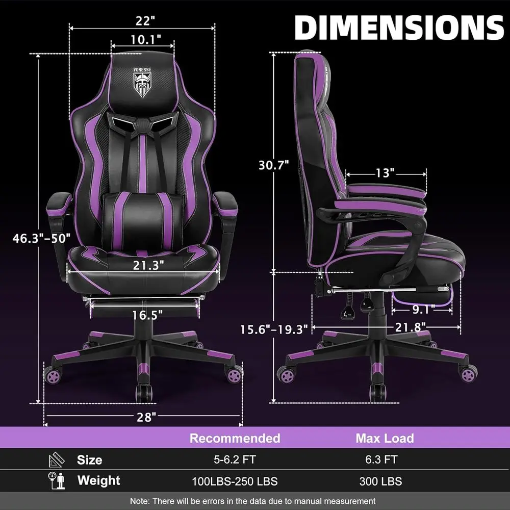 Chaise de jeu ergonomique incl - Pc Gaming Chair avis et prix