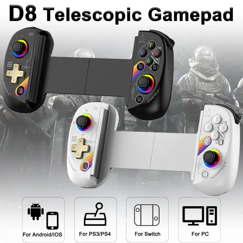 Manette de tablette BSP D8 RGB - Joystick Pc Gaming avis et prix