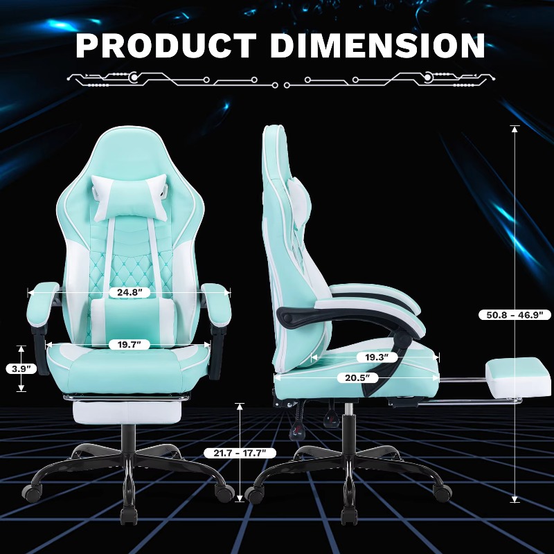 Chaise de jeu avec massage, ch - Pc Gaming Chair avis et prix