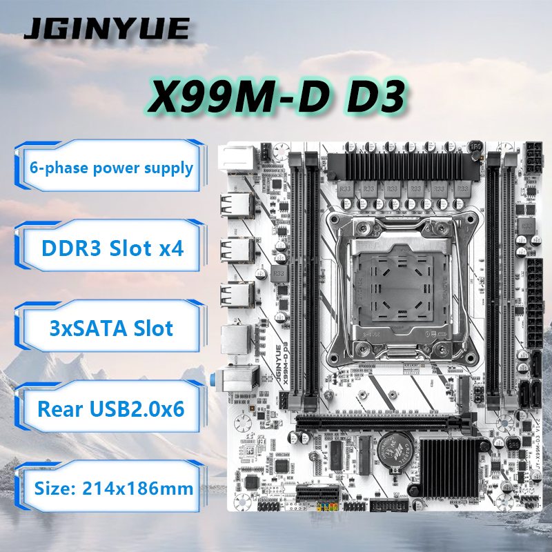 Carte mère JGINYUE X99 LGA2011 - Pc Gaming Omen avis et prix