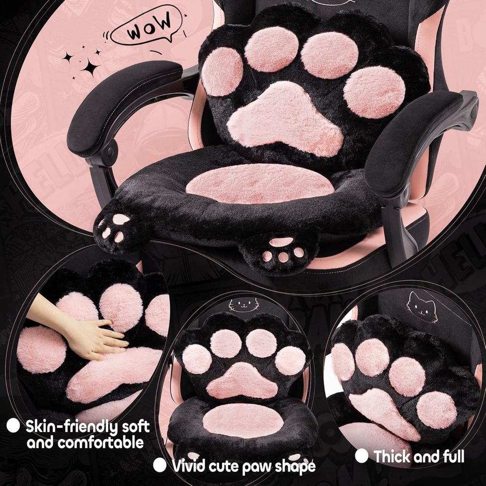 Chaise de jeu rose mignonne av - Pc Gaming Chair avis et prix