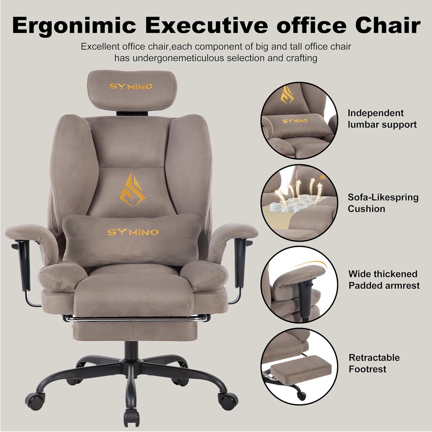 Chaise de jeu avec repose-pied - Pc Gaming Chair avis et prix